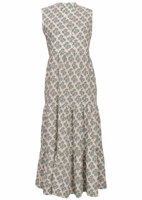 Boho Tiered Maxi Dress Buttercup - Image 5