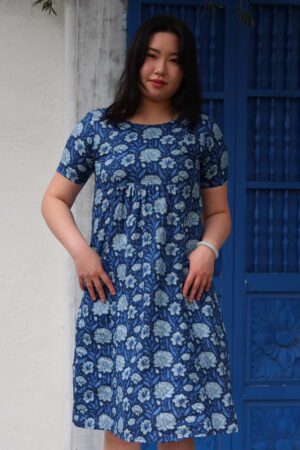 Frankie Dress Blue Meadow