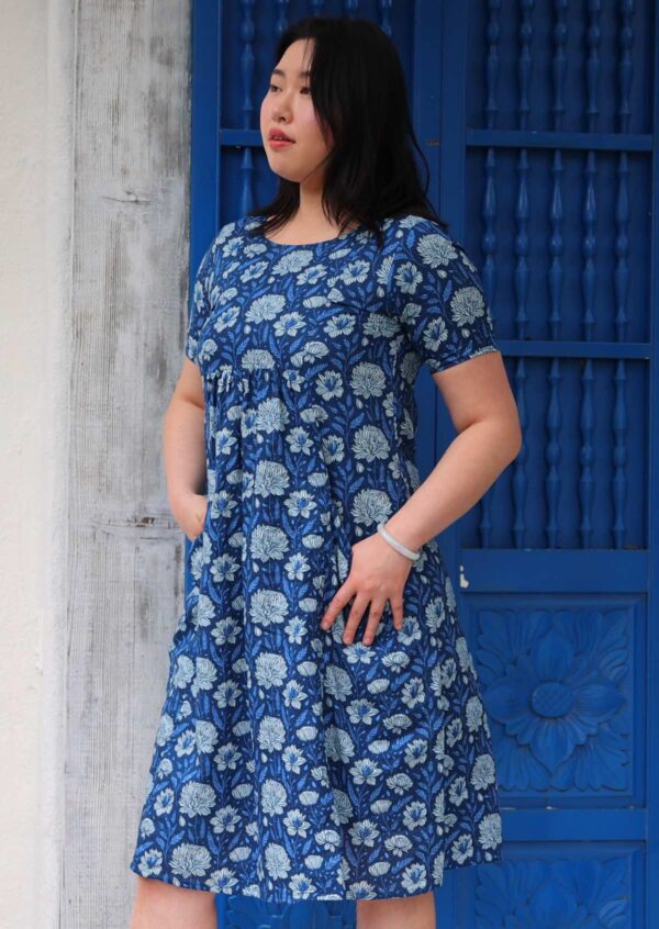 Frankie Dress Blue Meadow - Image 2