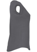 Simple Top V-neck Dark Grey