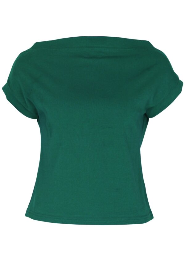 Wide Neck Mod Top Jade Green - Image 5