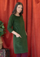Corduroy Dress Douglas Fir
