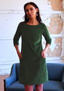Corduroy Dress Douglas Fir