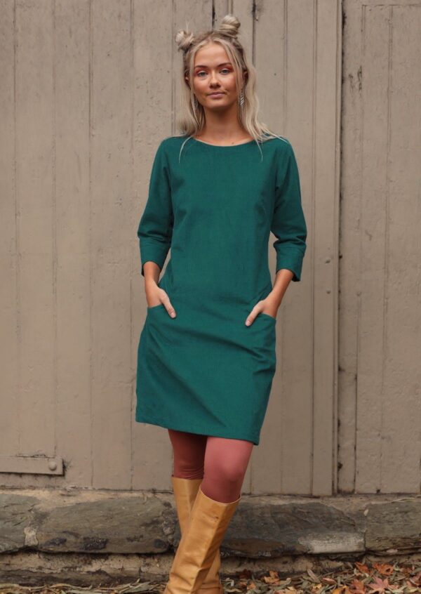 Corduroy Dress Everglade - Image 7
