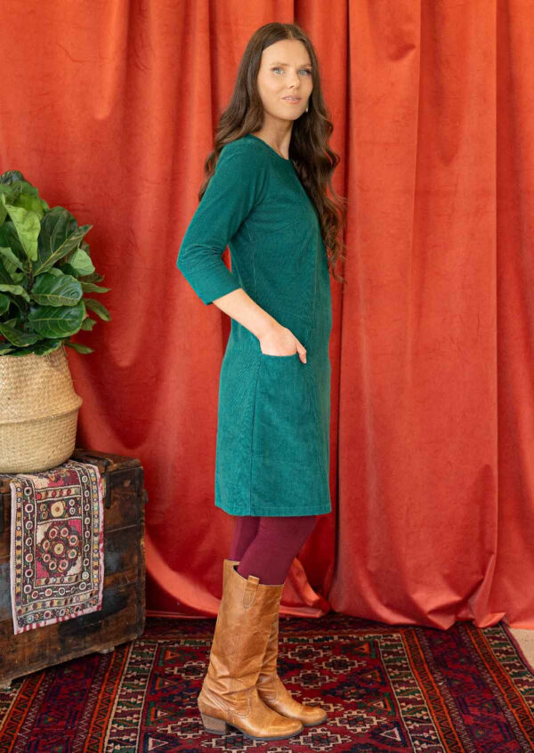 Corduroy Dress Everglade - Image 3