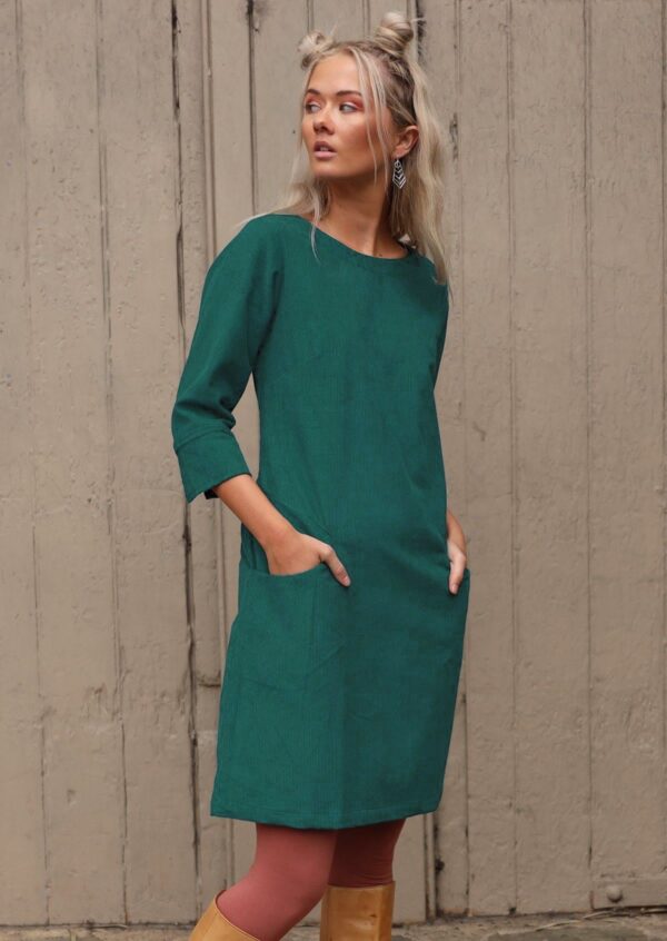 Corduroy Dress Everglade - Image 8