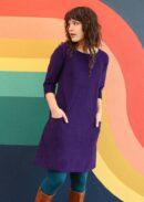 Corduroy Dress Parachute Purple