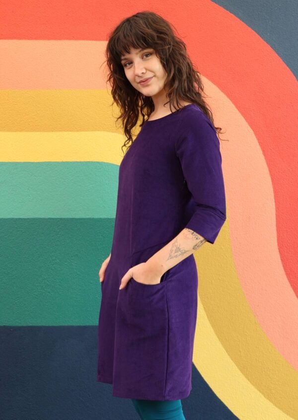 Corduroy Dress Parachute Purple - Image 2