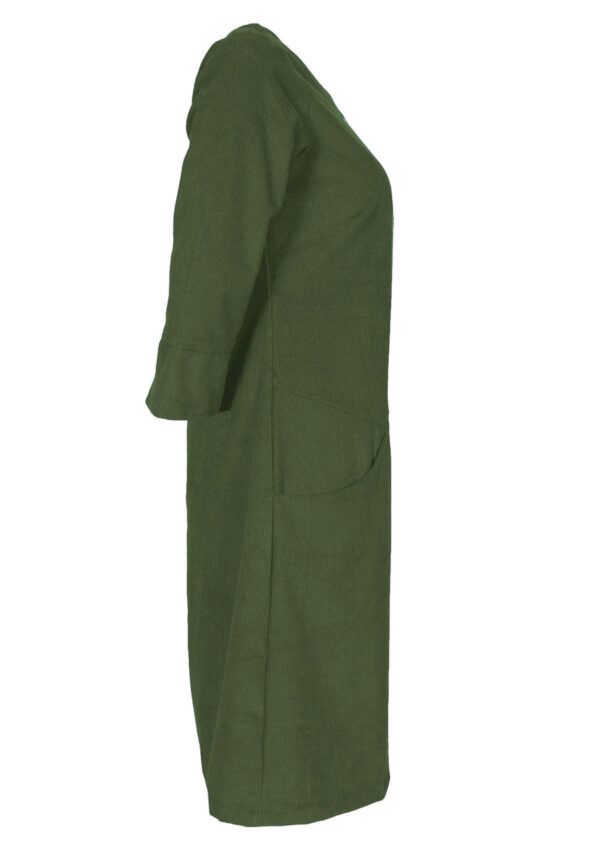 Corduroy Dress Douglas Fir - Image 11