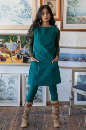 Pocket Corduroy Tunic Everglade