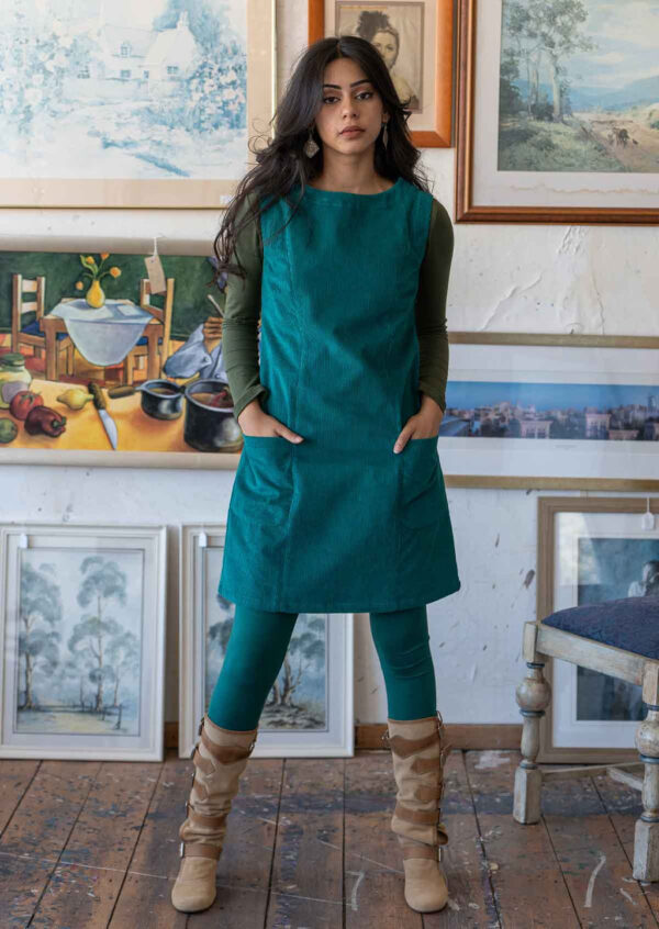Pocket Corduroy Tunic Everglade