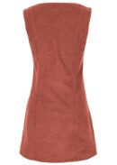 Pocket Corduroy Tunic Burnt Henna