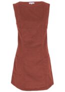 Pocket Corduroy Tunic Burnt Henna