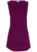Pocket Corduroy Tunic Plum Caspia