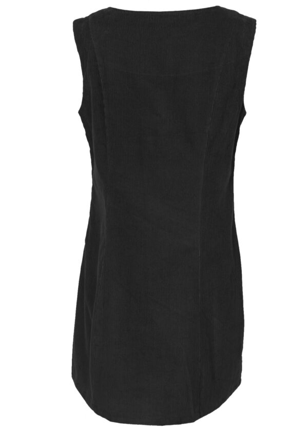 Pocket Corduroy Tunic Black - Image 12
