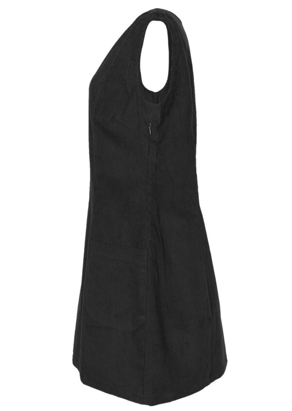 Pocket Corduroy Tunic Black - Image 11