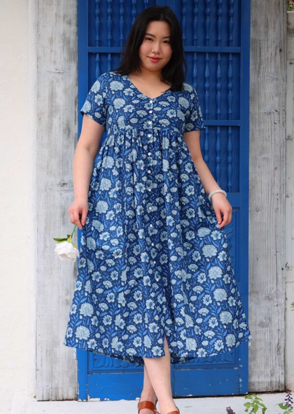 Promenade Dress Blue Meadow - Image 2