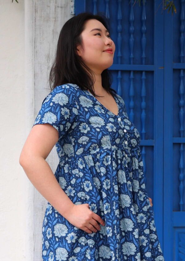 Promenade Dress Blue Meadow - Image 8