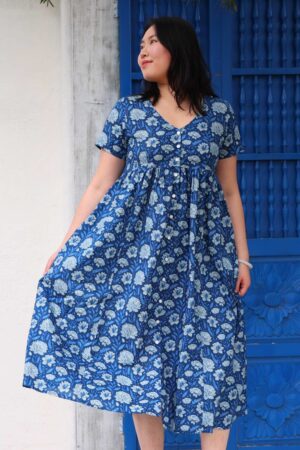 Promenade Dress Blue Meadow