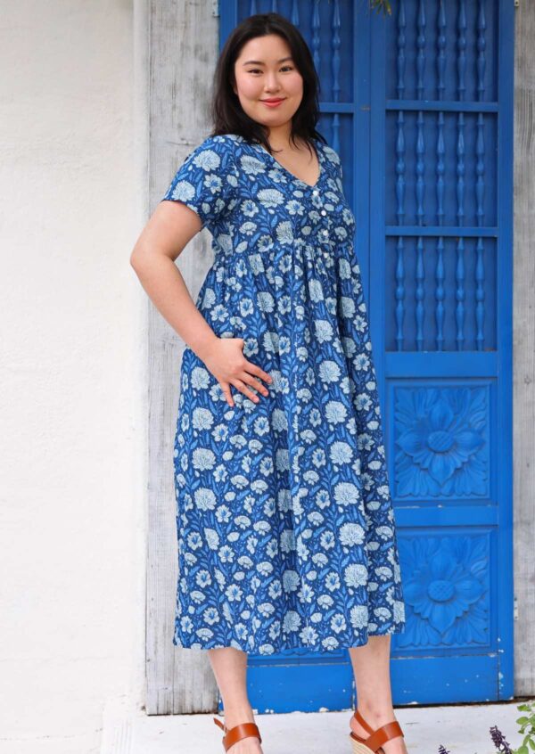 Promenade Dress Blue Meadow - Image 5