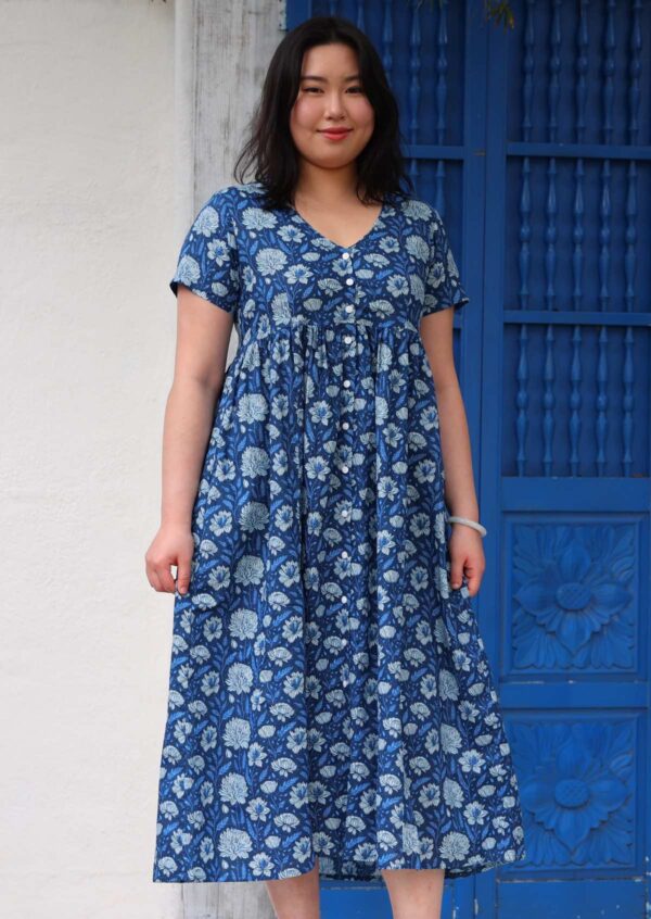 Promenade Dress Blue Meadow - Image 4