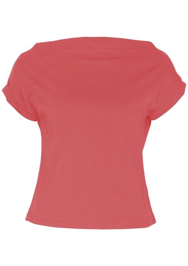 Wide Neck Mod Top Rose Pink - Image 6